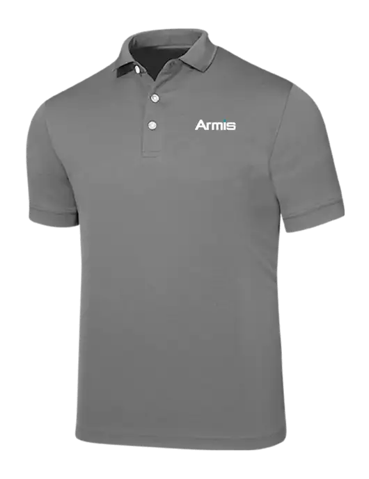 Callaway Ottoman Medium Grey Polo w/Armis Logo