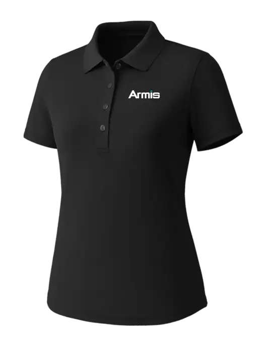 Callaway Womens Core Black Performance Polo w/Armis Logo