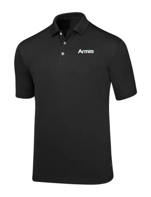 Callaway Core Black Performance Polo w/Armis Logo