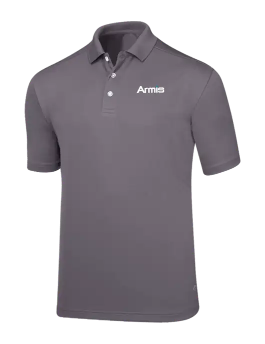 Callaway Core Medium Grey Performance Polo w/Armis Logo