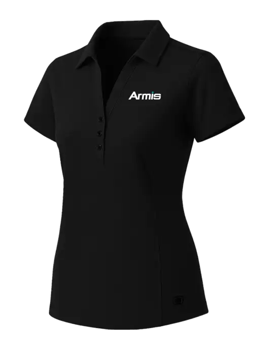 OGIO Womens Blacktop ONYX Polo w/Armis Logo