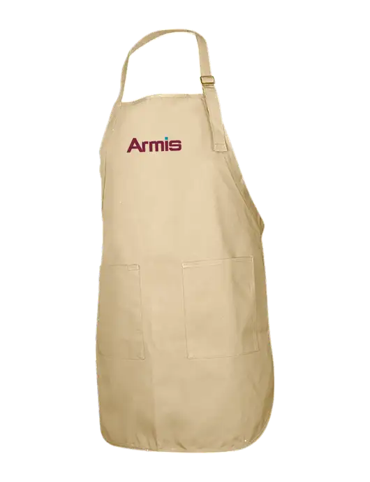 Full-Length Stone Apron With Pockets w/Armis Logo