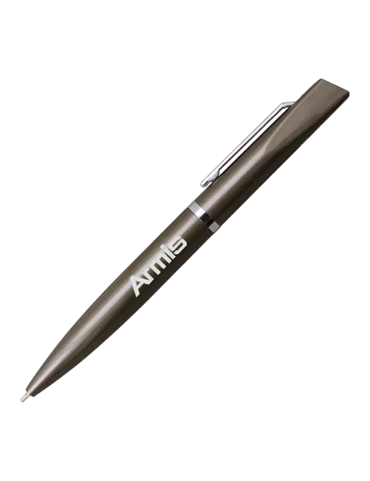 Santos Gunmetal Pen - Black Ink w/Armis Logo