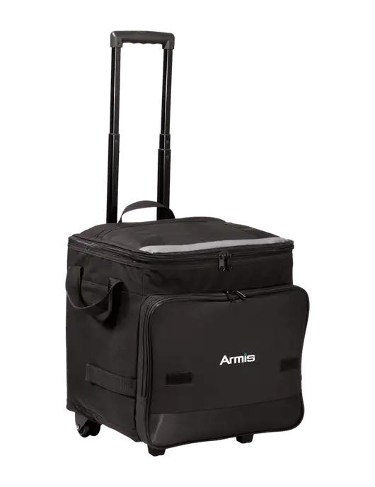 Black Rolling Cooler w/Armis Logo
