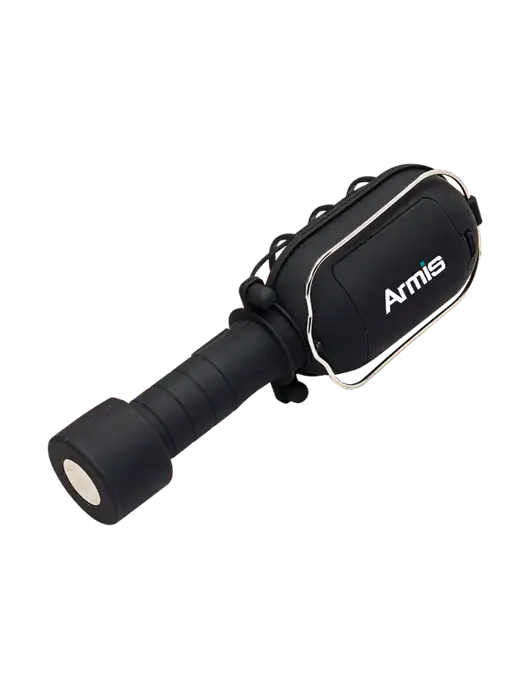 Black Magnum Worklight w/Armis Logo