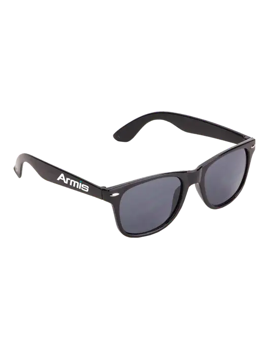 Daytona Black Sunglasses w/Armis Logo