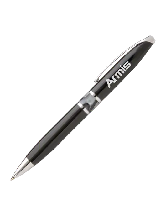 Illusion Black Pen - Black Ink w/Armis Logo