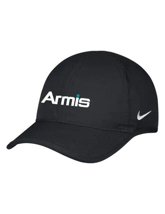 Nike Black Featherlight Cap w/Armis Logo
