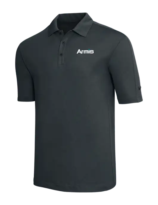 Nike Dark Grey Tech Sport Dri-FIT Polo w/Armis Logo
