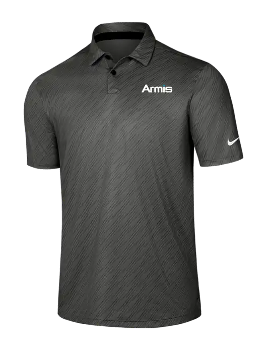 Nike Dark Grey Vapor Dash Polo w/Armis Logo