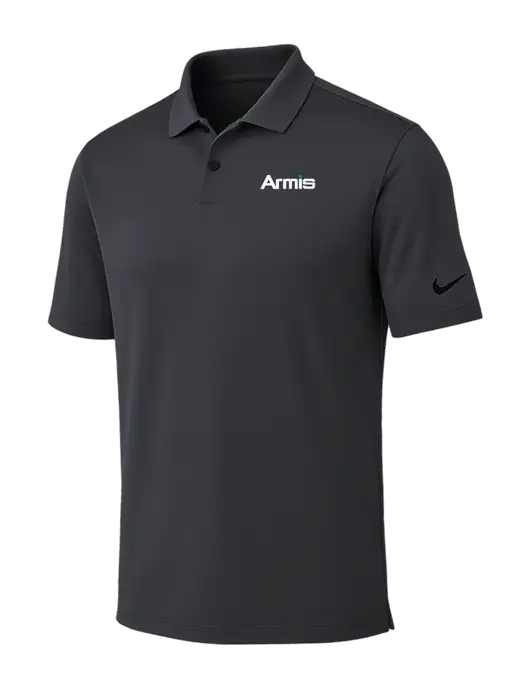 Nike Dark Grey Dri-FIT Vapor Polo w/Armis Logo