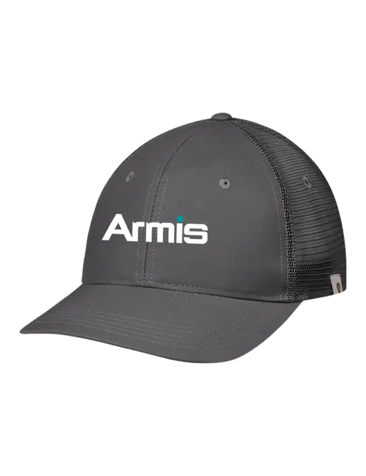 Carhartt Dark Grey Trucker Rugged Pro Series Cap w/Armis Logo