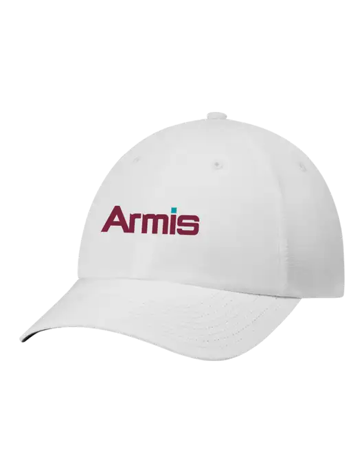 Richardson Relaxed Performance Lite White Cap w/Armis Logo