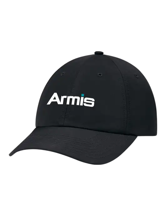 Richardson Relaxed Performance Lite Black Cap w/Armis Logo