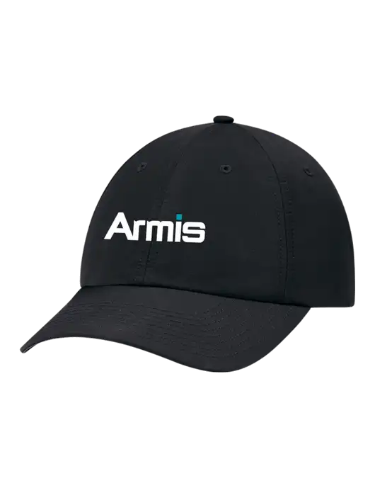 Richardson Relaxed Performance Lite Black Cap w/Armis Logo