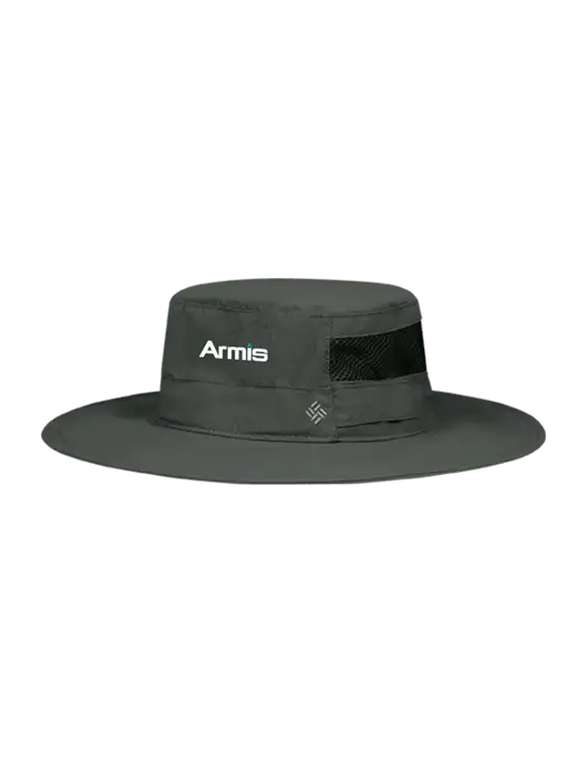 Columbia Dark Grey Bora Bora Booney  Hat w/Armis Logo