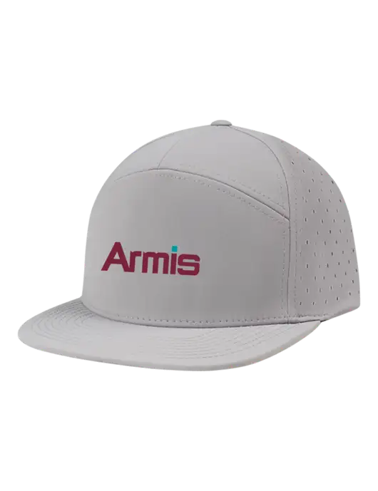 Richardson Light Grey Cannon Cap w/Armis Logo