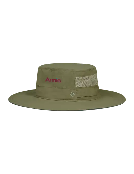 Columbia Dark Tan Bora Bora Booney  Hat w/Armis Logo