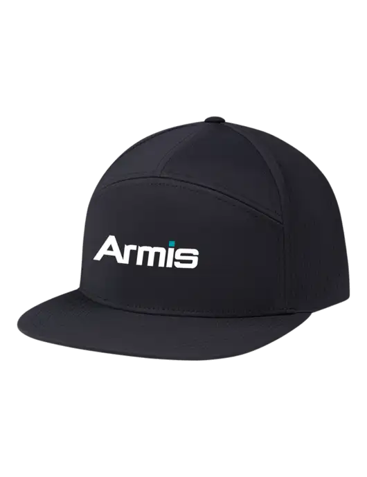 Richardson Black Cannon Cap w/Armis Logo
