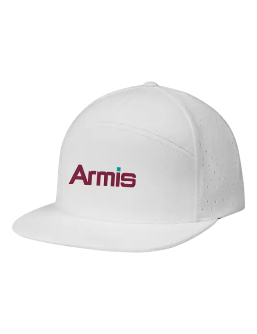 Richardson White Cannon Cap w/Armis Logo