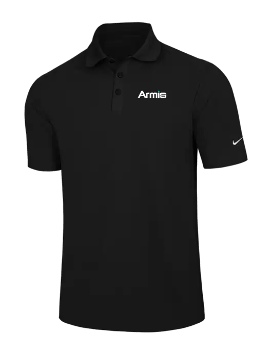 Nike Black Dri-FIT Classic Polo w/Armis Logo