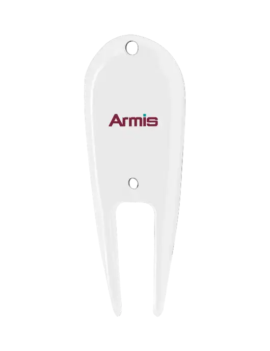White Divot Tool w/Armis Logo