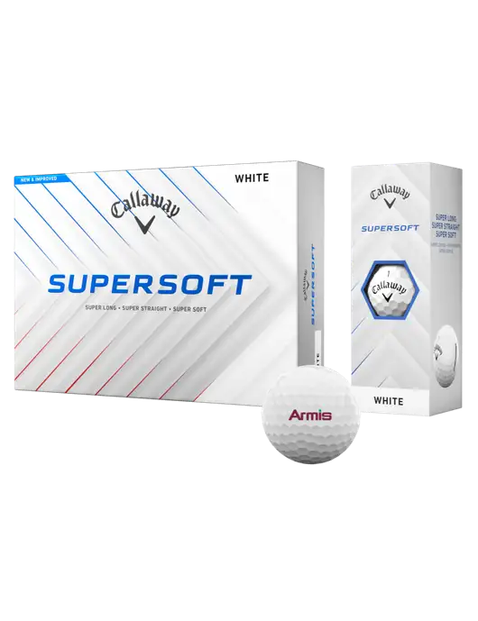 Callaway Supersoft Golf Balls 12/pk w/Armis Logo