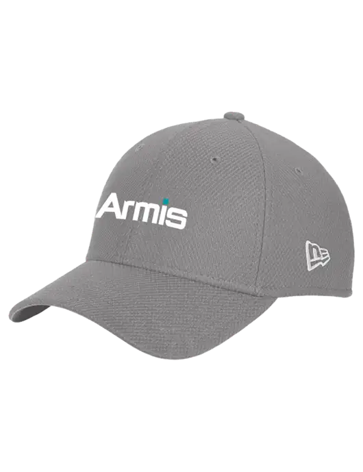 New Era Diamond Era Medium Grey Stretch Cap w/Armis Logo