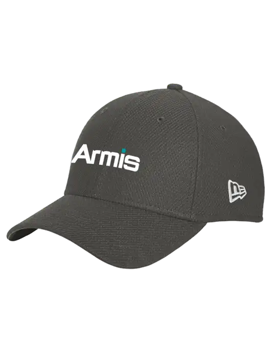 New Era Diamond Era Very Dark Grey Stretch Cap w/Armis Logo