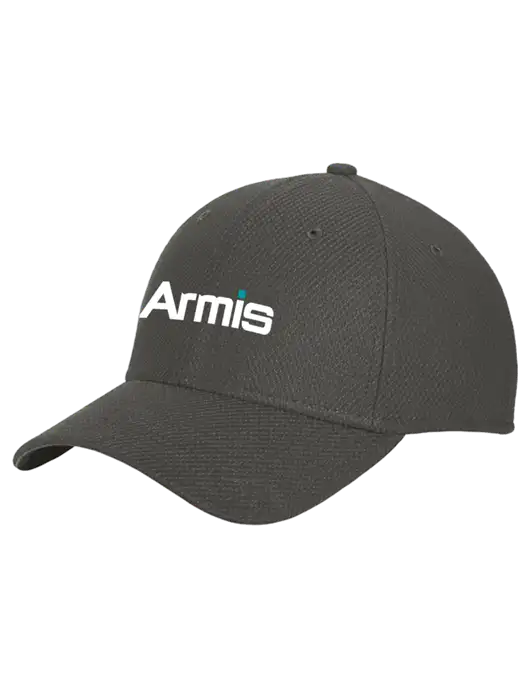 New Era Diamond Era Very Dark Grey Stretch Cap w/Armis Logo