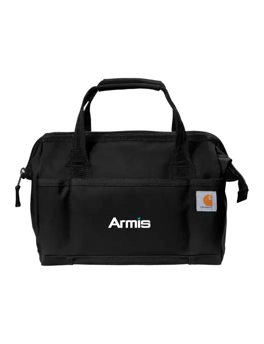 Carhartt Foundry Series 14” Black Tool Bag w/Armis Logo